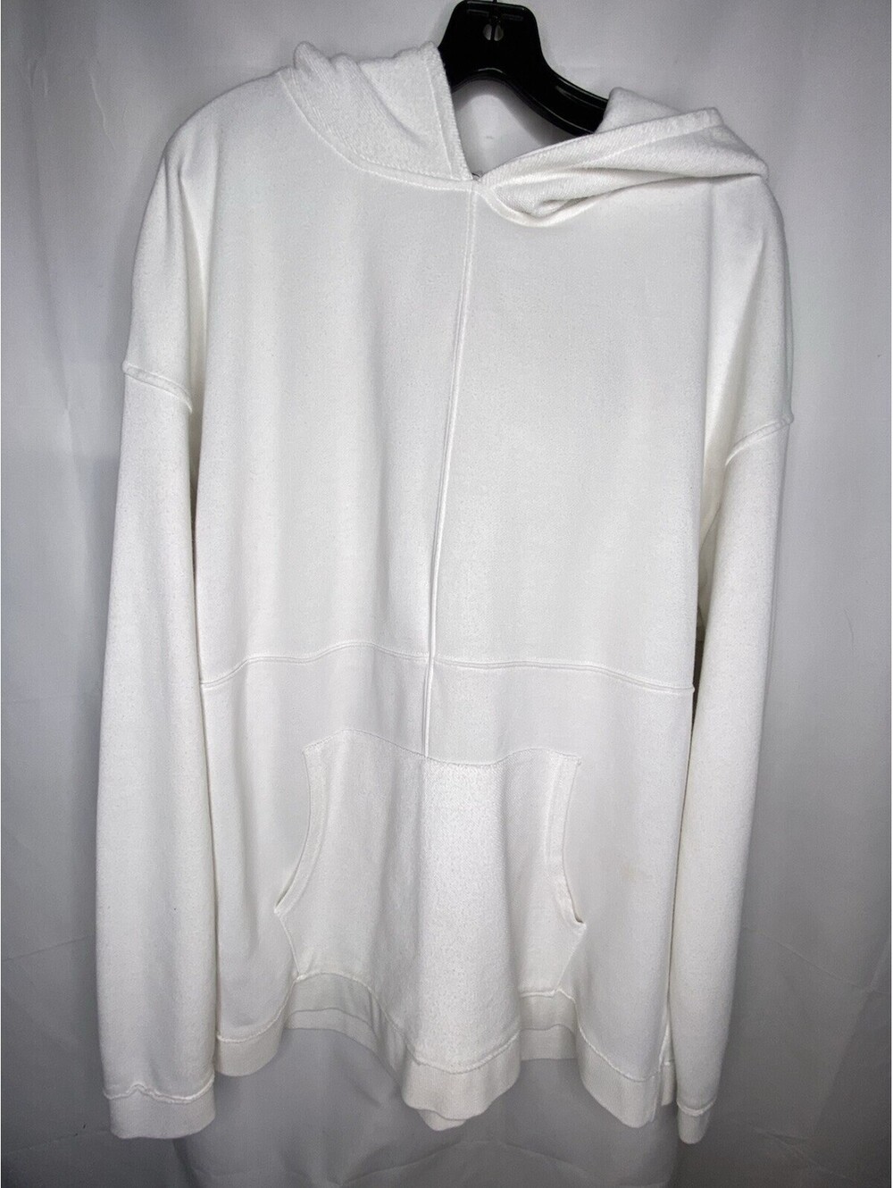 Elwood Hoodie Mens XL Beige Pullover Kangaroo Pocket Relaxed Fit